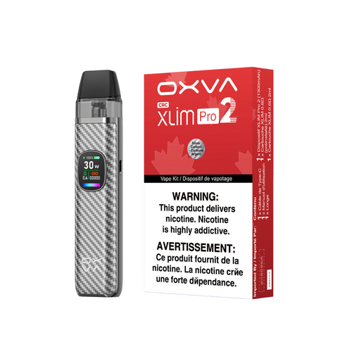 OXVA XLIM PRO 2 POD KIT-SilverCarbon